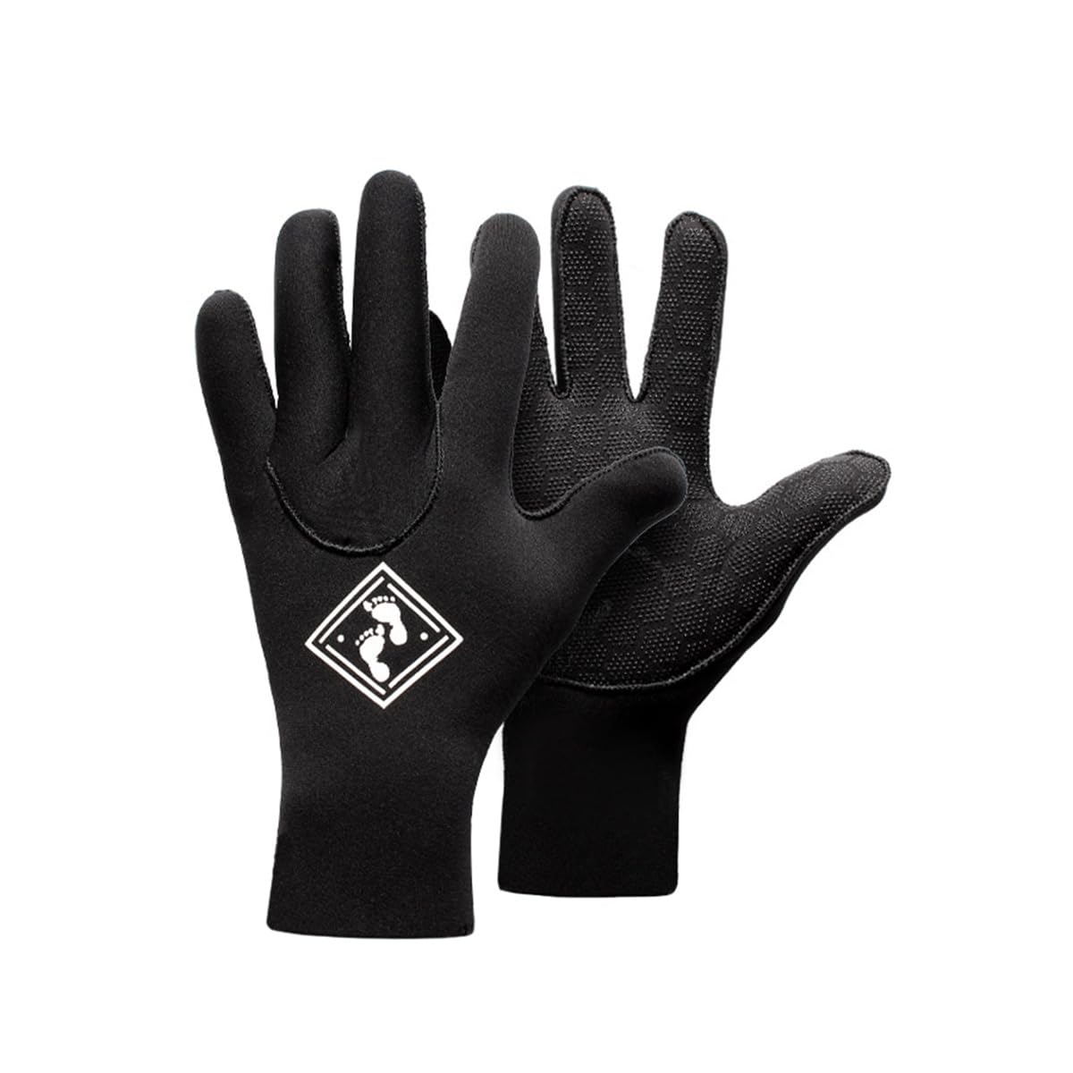 Two Bare Feet Kids 2.5mm Superstretch Wetsuit Gloves – Thermal Neoprene Gloves for Maximum Flexibility & Warmth, Ideal for Surfing, Swimming & Watersports, Durable & Comfortable Fit (X-Large)
