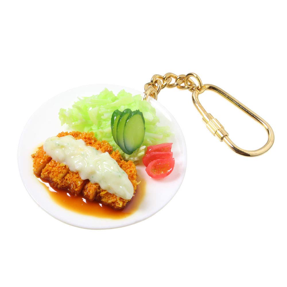 Amazon.co.jp: 食品サンプル屋さんのキーホルダー（チキン南蛮）【食品