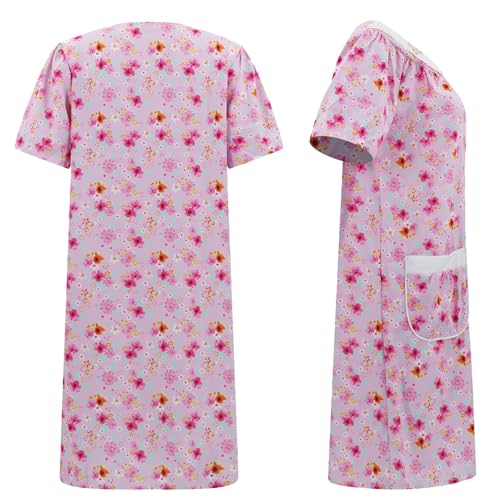 TPHAYSH Old Lady Costume for Women, Grandma Costume Kit with Nightgown Old Lady Dress Granny Costume Halloween Outfits S/M by TPHAYSH - Used condition - Image 3