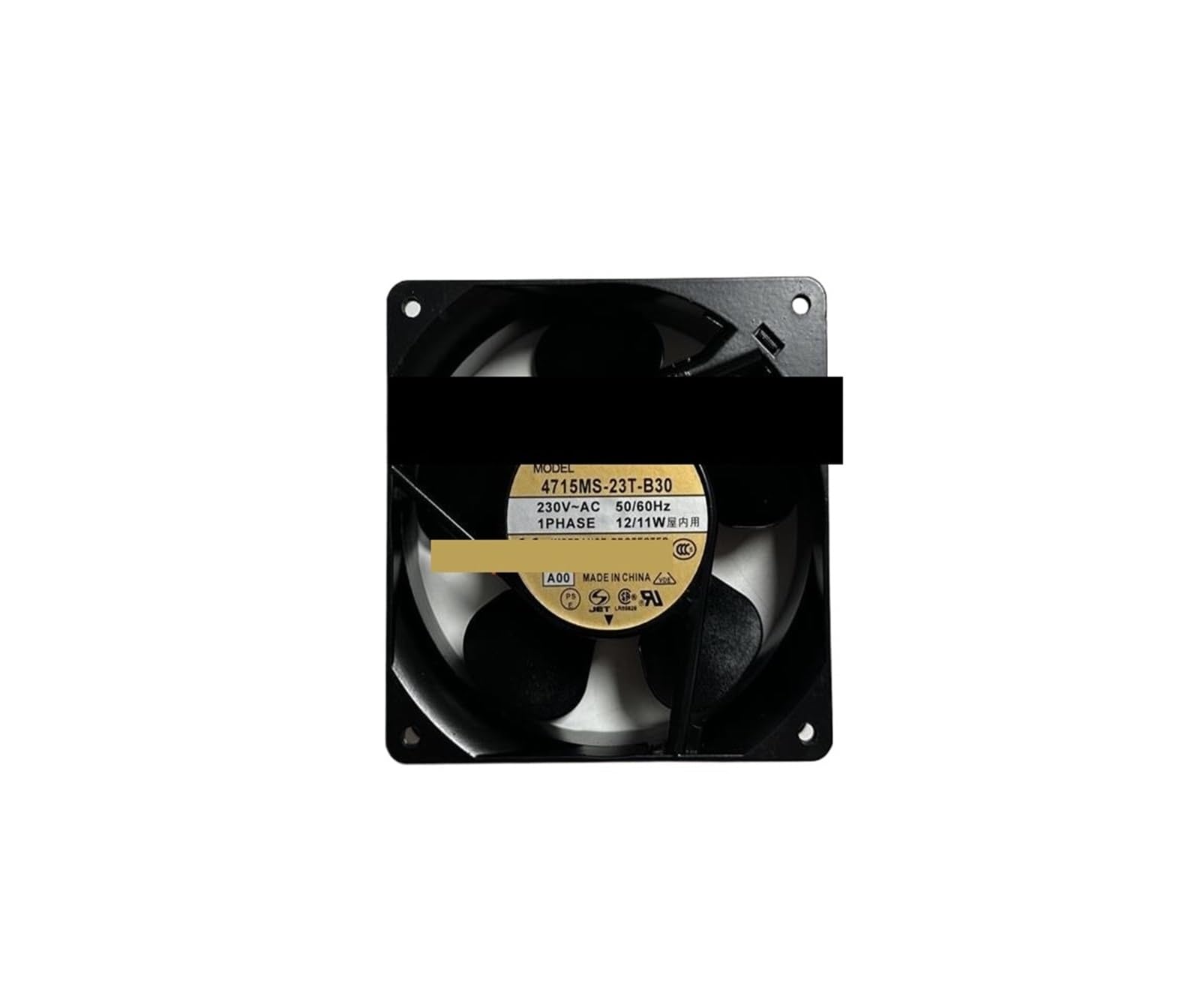 Ventilateur AC 120mm 4715MS-23T-B30 robuste avec châssis alu rigide 230V