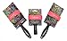 Celavi Rainbow Detangler Professional Salon Hair Brushes (Round Head w Mirror)