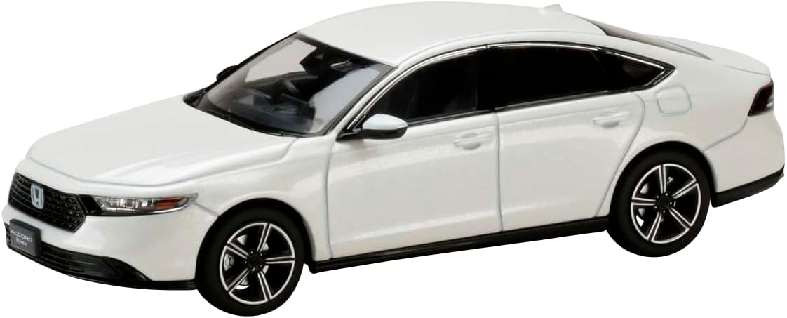 HJ43 1/43 Honda Accord Platinum White Pearl Finished Product