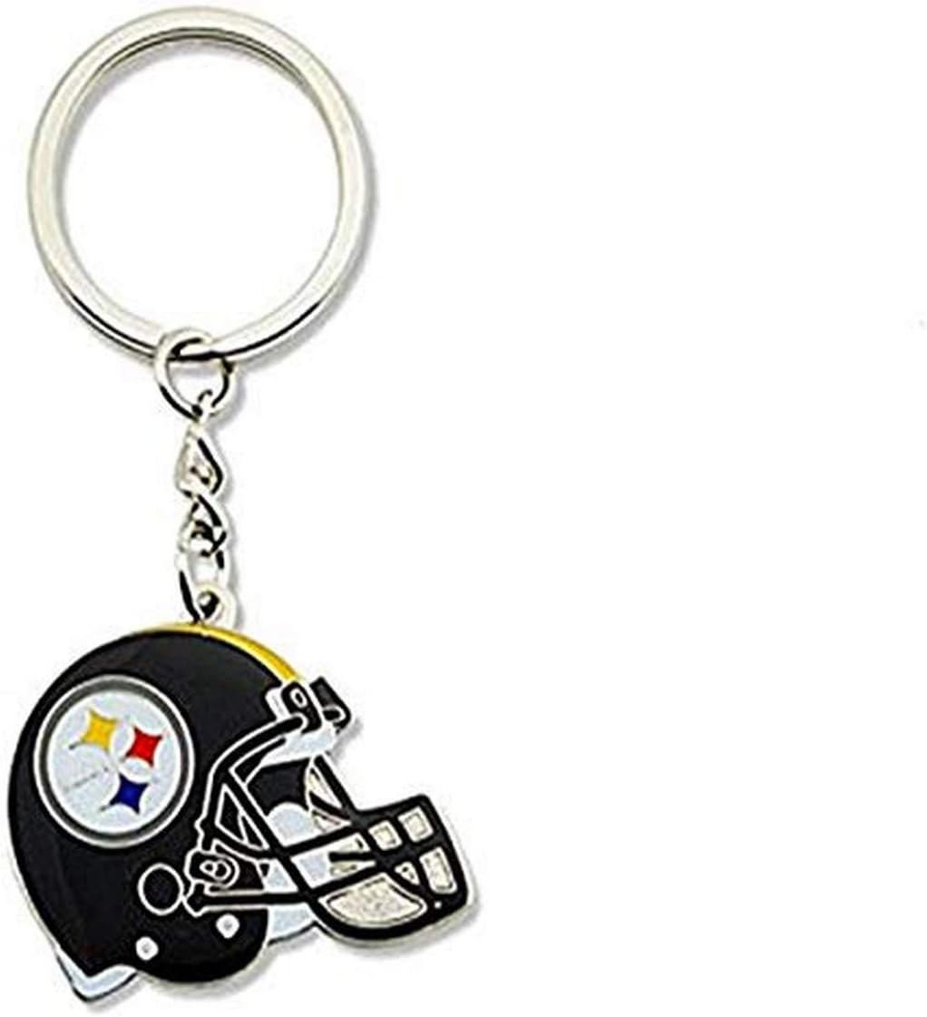 aminco NFL unisex-adult Nfl Helmet Keychain