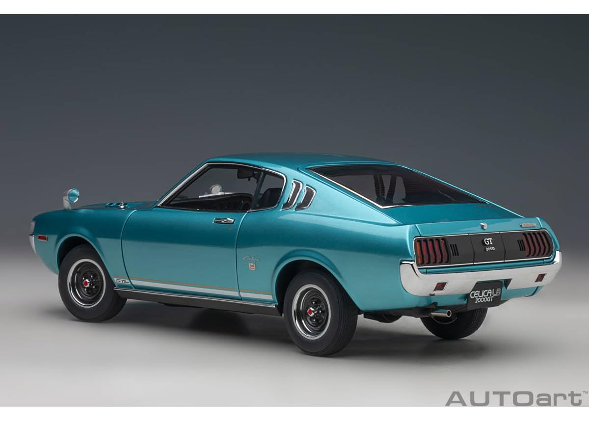 Amazon.co.jp: 1/18 セリカ リフトバック2000GT ターコイズブルー