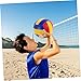 BRIGHTFUFU Soft Volleyball for Beginners Volleyball Trainer Indoor Outdoor Play Machine-Stitched Safe for Boys and Girls Adults