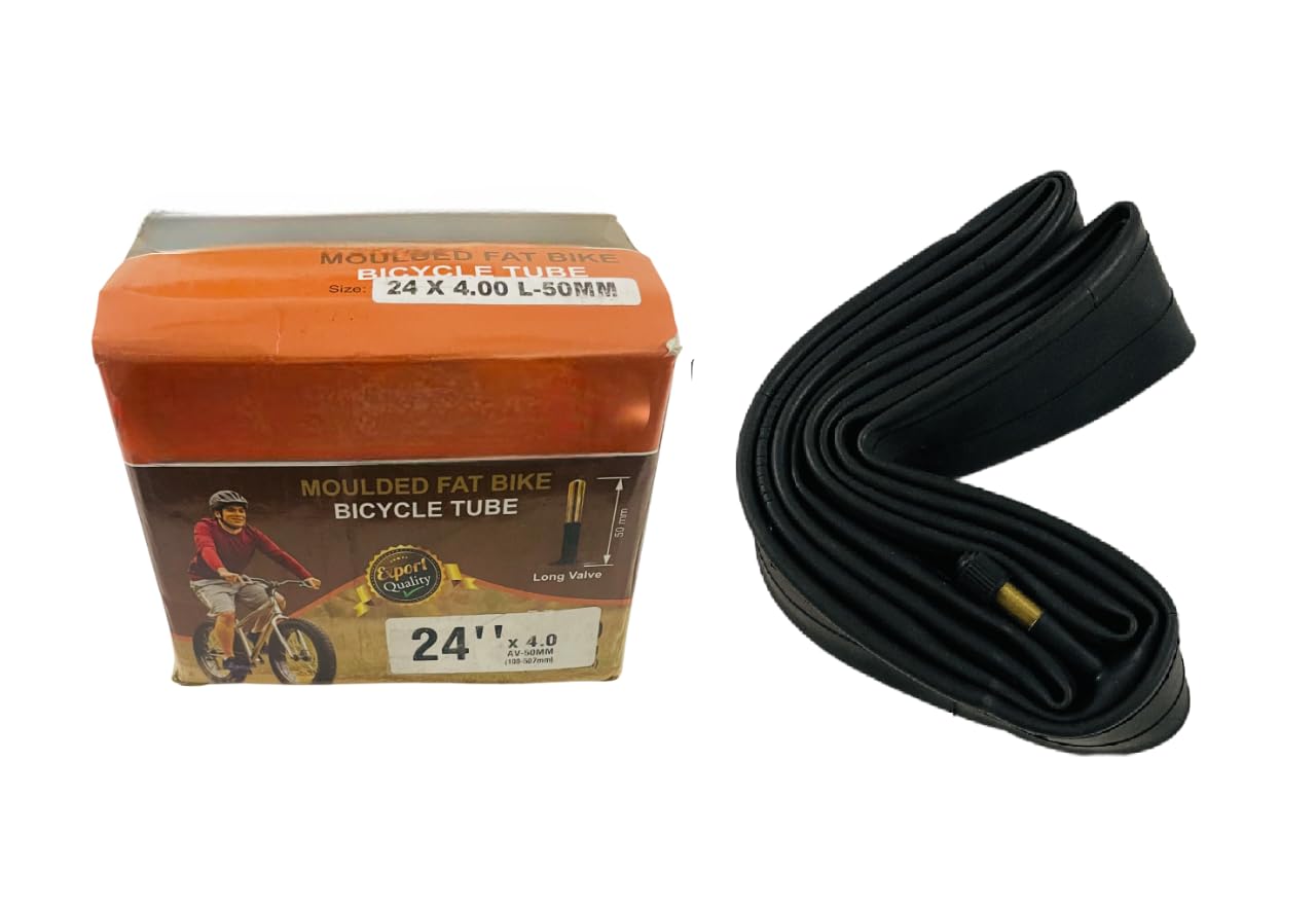 Cycle Tube Size 24 X 4.00 Junior Fat Bike Schrader Valve Tire Tube Moulded Bicycle MTB City Bikes-image-21