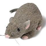 Lhcn021 12.6inch Rat Plush,Soft Cute Stuffed Animal Rat for Kids, Cat Dog Toy, Realistic Grey Big Mouse Stuffed Animal,Valentine's Day Gift