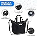 KRYO Insulated Portable Tote Bag Large picnic lunch cooler bag - Mens Womens travel totes shoulder strap- Thermal Insulation coolers for cold food beverages