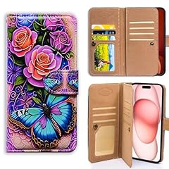 Blue Butterfly Flowers Rose