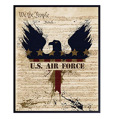 Air Force Eagle Poster
