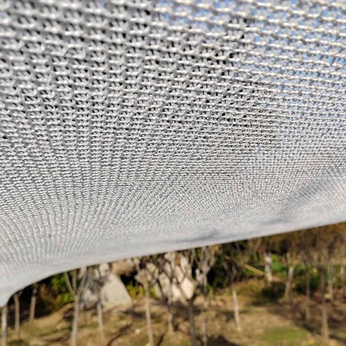 Tela de sombra para patio e invernadero transpirable blanca de 2x3m 7
