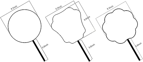 Miniatura 7 de Ventilador de mano bordado de seda translúcida, ventilador redondo chino, ventilador de mano antiguo, ventilador de baile tradicional de palacio,