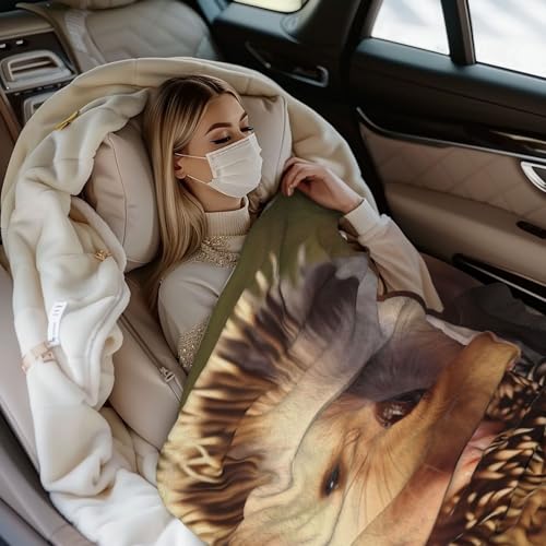 Couverture lavable motif hérisson pour protéger le canapé avec douceur - 8