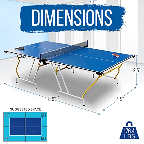 SereneLife Full Size Ping Pong Table Review