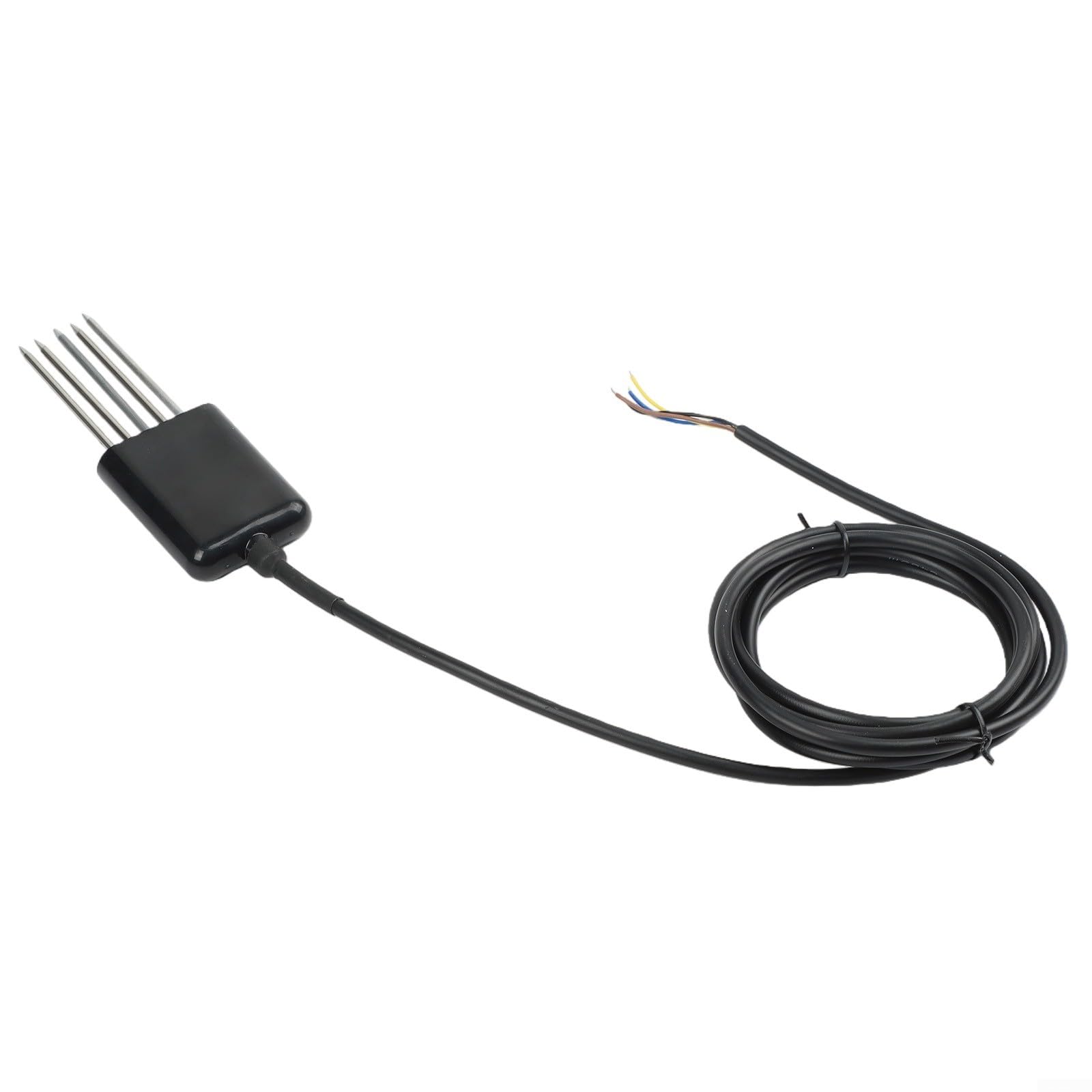 Medidor de temperatura y humedad del suelo con conductividad de pH y sensor NPK, monitoreo de memoria, acero inoxidable IP68, para invernaderos y pastos (7 en 1)