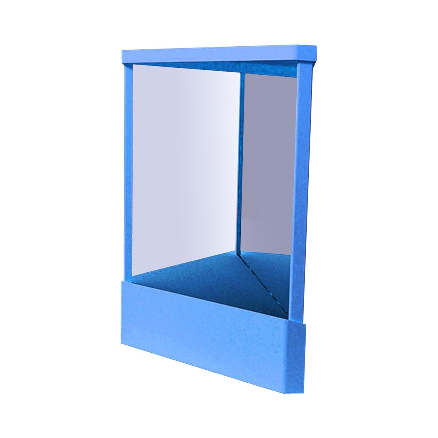 Talent Star Precision True Vanity Makeup Mirror - Non-Reversing, Non-Magnifying Tabletop Mirror for Real Reflections and Blue Light Protection
