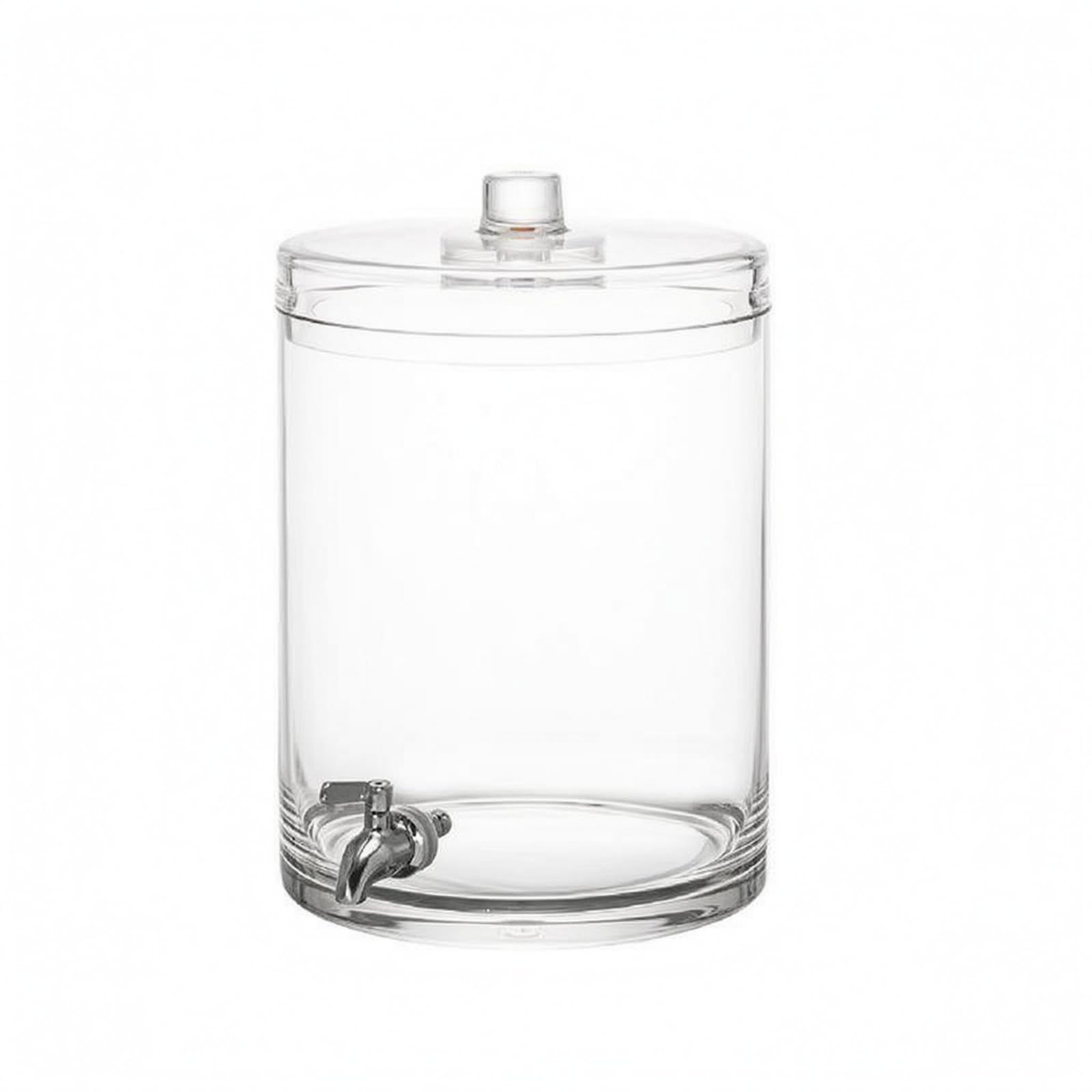 Contenitore Bevande con Rubinetto Alimentare Distributore con Rubinetto Stabile Articolo Cucina, GZ1004-11900 Trasparente, 11.9L, H360xD250mm