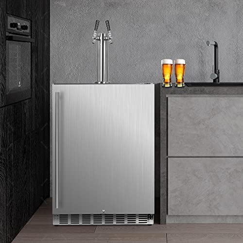 Icejungle Beer Tap Kegerator Full Size Keg,1/4 Keg,1/6 Keg,Kegerators Beer Dispenser, Full Size Beer Kegerator Refrigerator Dispenser 5 Gallon #TOP5