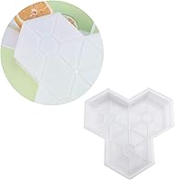 Vista 2 de Happyyami Molde de camino DIY para suelo de hoja de arce, molde de ladrillo para pasarela, para jardín, acera cuadrada