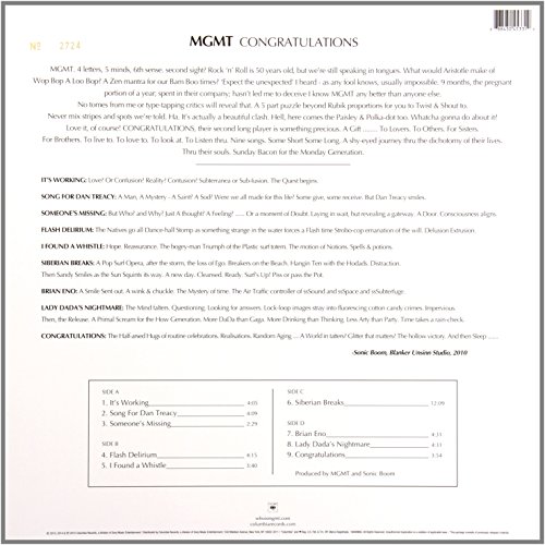 Congratulations by LEGACY RECORDINGS - Used condition - Image 2