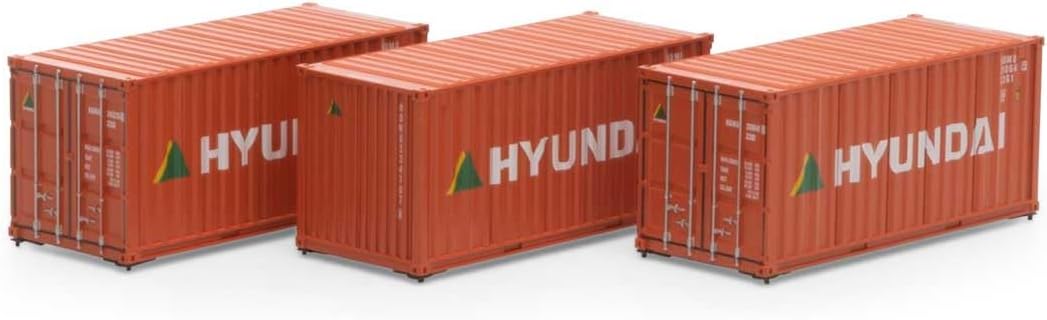 Athearn HO RTR 20 Corrugated Container HDMU #2 3 ATH27784 HO Vehicles