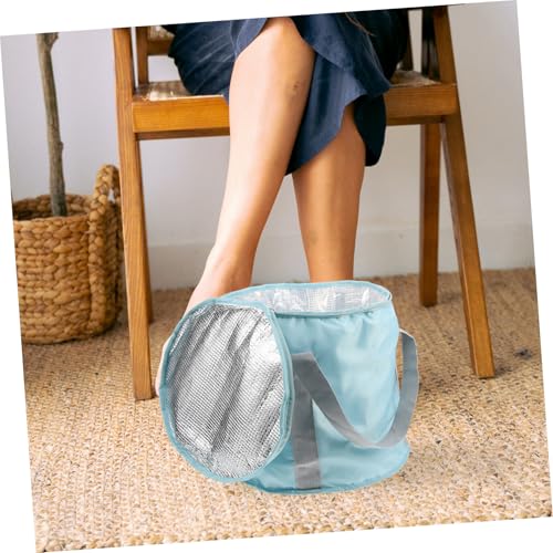 Lavabo plegable portátil para pies y spa de viaje miniatura 5