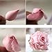 KALAIEN 3D Rose Petals Shape Silicone Fondant Mold Chocolate Molds Candy Molds Veining Petal Sugar Flower Making Tool