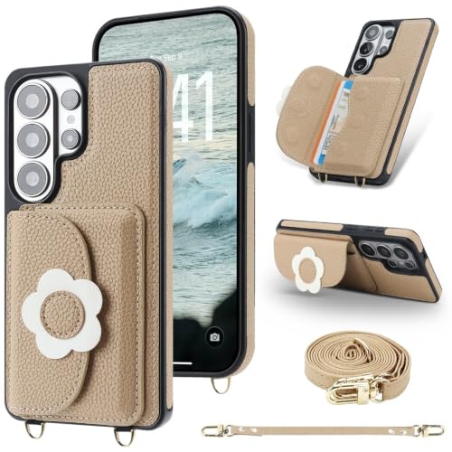 Coque Samsung S25 Edge avec cordon amovible pour garder les mains libres