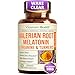Turmeric Curcumin Melatonin Valerian Supplement. Ginger L Theanine Cinnamon Bioperine. Sleep Aid, Antioxidant Properties for Occasional Joint Pain Relief, Supports Inflammatory Response. (60)