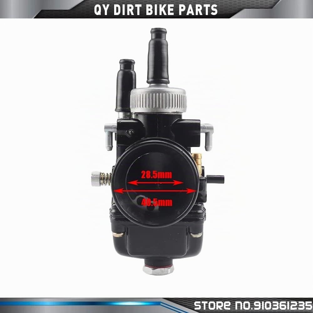 Carburateur de PHBG 19 mm AD Carburateur pour Moteur 50 100 CC 2 Temps Moteur de Course PHBG19, 500260653A2, Noir