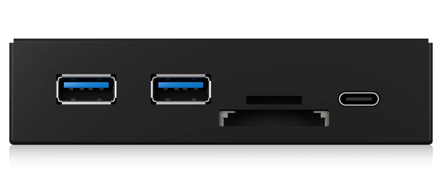 ICY BOX USB 3.0 panel przedni czarny IB-HUB1417-i3