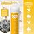 Express Water - 1 Year Deionization Reverse Osmosis System Replacement Filter Set - 6 Filters with 50 GPD RO Membrane - 10 inch Size Water Filters