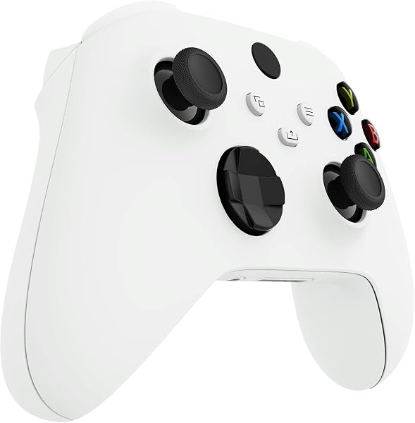 eXtremeRate Replacement Thumbsticks for Xbox Series X & S Controller, Joysticks Repair Kit for Xbox Wireless Controller, Custom Analog Stick Buttons for Xbox One S/X/Elite Controller - Black - 5