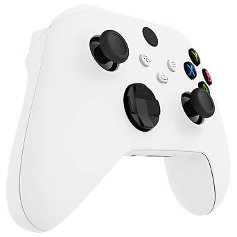 eXtremeRate Replacement Thumbsticks for Xbox Series X & S, Joysticks Repair Kit for Xbox Wireless Controller, Custom Analog Stick Buttons for Xbox One S/X/Elite Controller - Black