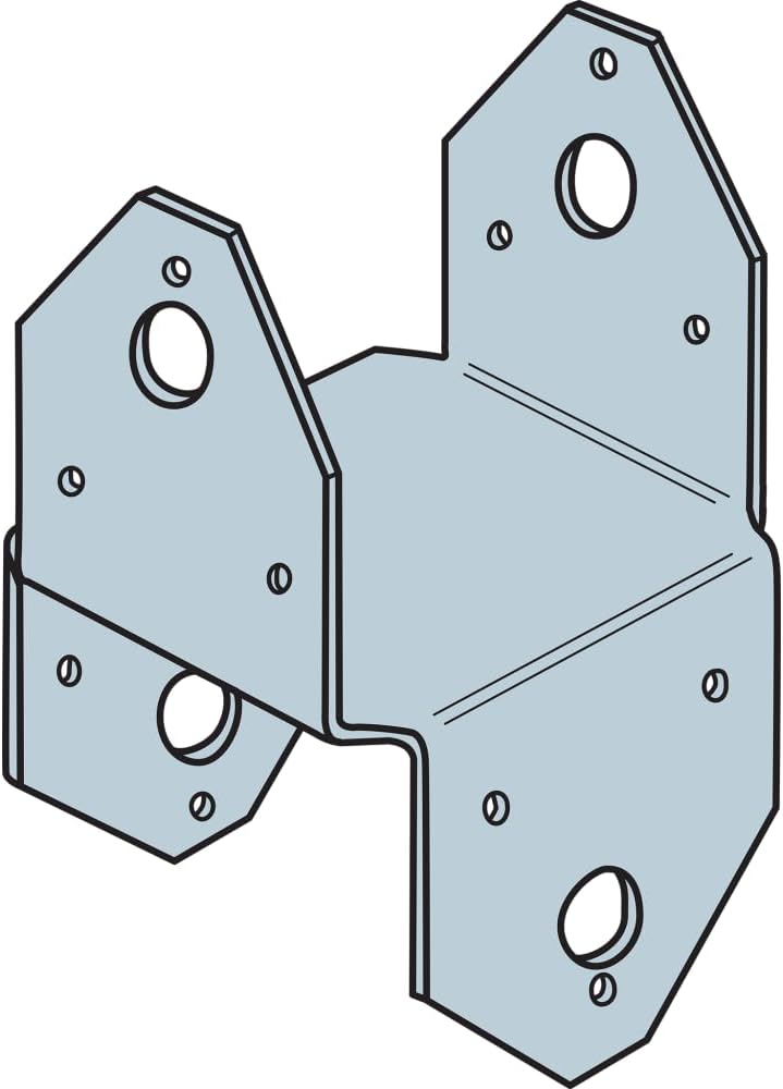 Simpson Strong-Tie BC4Z BC ZMAX Galvanized Post Cap for 4X (Pack of 40)