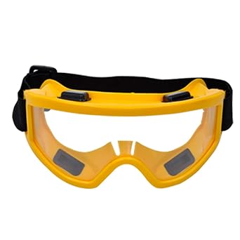 Protective Glasses, Goggles, Protective Glasses, Anti-Fog Treatment, UV Protection, Lightweight, Adjustable, Shockproof, Wind Sand, Dustproof