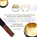 ViLoSa Tibetan Singing Bowl Set — Meditation Sound Bowl Handcrafted in Nepal with Striker & 2PC Cushion -ENHANCES YOGA, MEDITATION, PRAYER Mindfulness, and Stress Relief Unique Spiritual Gifts (5.2