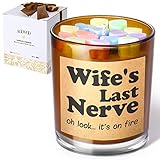 Gifts for Wife from Husband, Best Wife Gifts, Aromatherapy Candles Gifts for Wife, Anniversary Funny