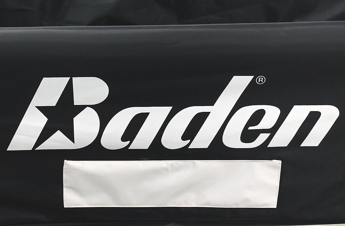 Baden CBC-200C Perfection Hammock Volleyball Cart | Durable Aluminum & Nylon Design for Easy Storage and Transport | Holds 30+ Volleyballs | Gunmetal Grey