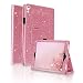 New iPad 5th 2017 / 6th 2018 gen 9.7 inch Glitter Case,FANSONG Bling Sparkle PU Leather Smart Cover Folio Stand Cases for Apple iPad 2018/2017/Air 1/Air 2/Pro 9.7