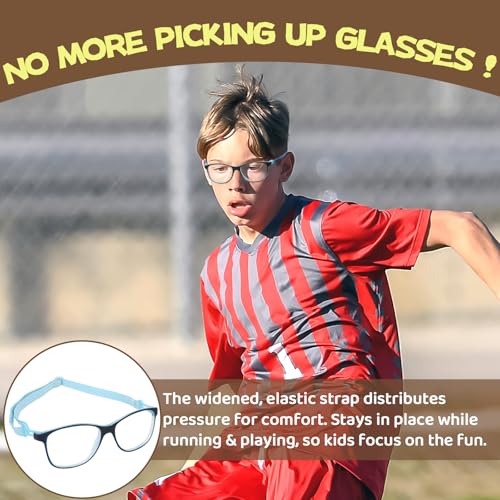 Image of BiBiBear Bluelight Kids Glasses Unbreakable Glasses | TR90 Frame for New Year Gifts, 360 Flexible, Lightweight & Safe Eyeglasses for Kids Age 2-15