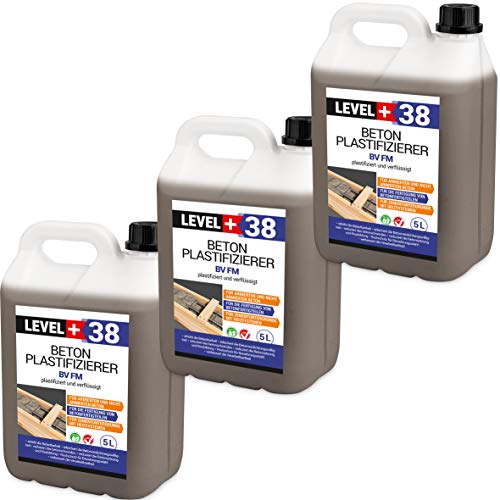 15 L Beton Plastifizierer Fließmittel Betonverflüssiger Zusatzmittel Estrich Zusatzmittel Betonfließmittel RM38