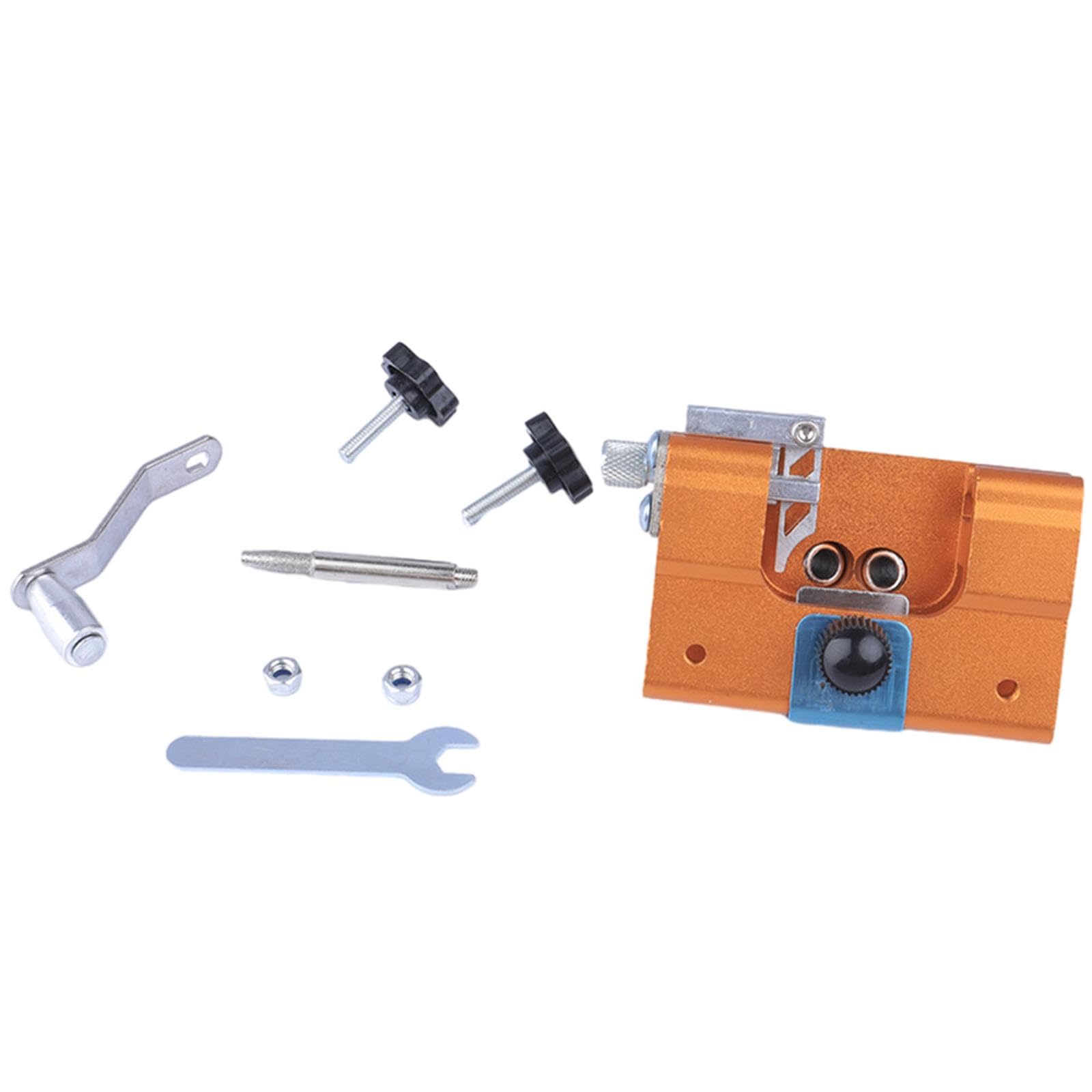 CLUB BOLLYWOOD® Hand Cranked Electric Hand Saw Sharpening Jig Kits for Gardeners Lumberjacks 6.8cmx6.5cmx3.6cm| Yard, Garden & Outdoor Living |1 Hand Cranked Electric Hand Saw Sharpening Jig Kits