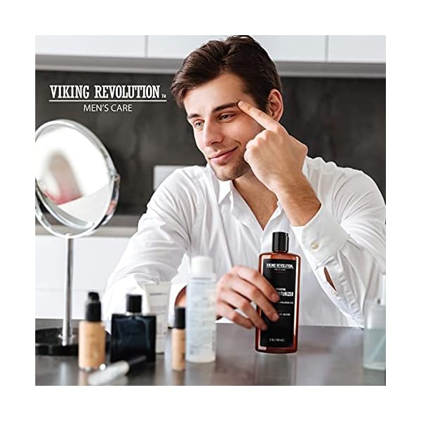 Viking Revolution - Natural Moisturizer Cream for Skincare, Anti Wrinkle & Anti Aging Facial Cream/Lotion, Mens Face Care