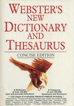 Websters New Dictionary and Thesaurus Consise Edition