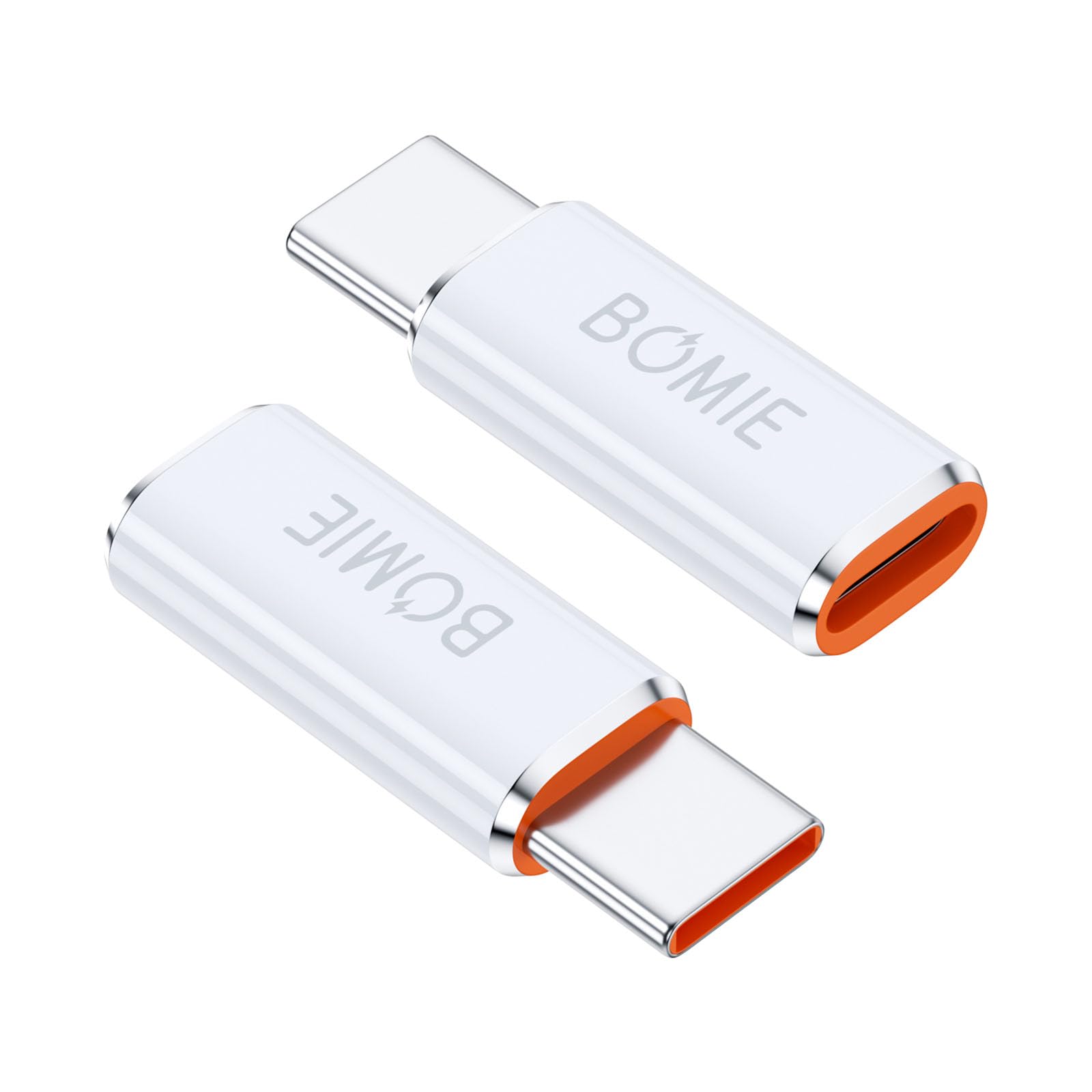 BOMIE ライトニング タイプC 変換 2個セット USBアダプタ PD急速充電 480Mbpsデータ転送(PC間のみ) チップ搭載 i-OSからタイプC変換コネクタ M-acBook,Phone 17/16/15 Pro Max,Pad Pro,G-alaxy,X-periaなどType-C機器対応 【イヤホン対応不可/OTG対応不可/A-pple Pencil対応不可/USBメモリ対応不可】