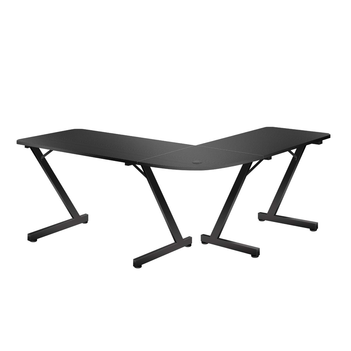 huzaro Hero 7.0, Bureau d'angle, Forme de L, Poste Gamer Plateau en Carbone