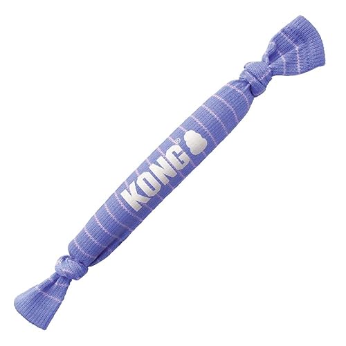 KONG Signature Crunch Single Rope Puppy Toy, Small/Medium