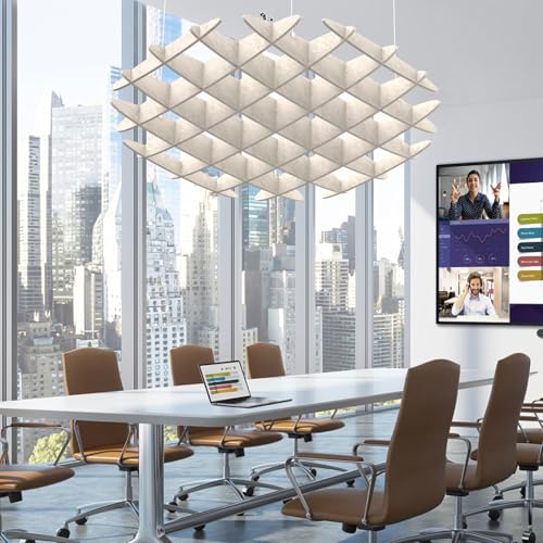 Acoustic Ceiling Panels for Noise Reduction (Hexagon)