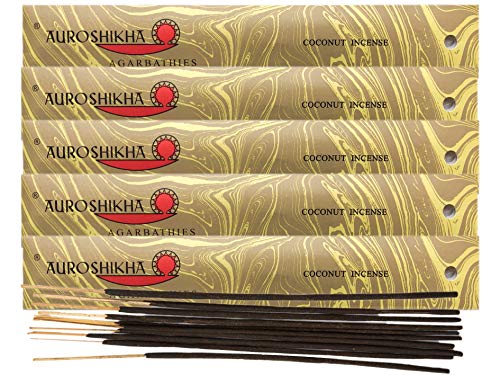 Coconut Incense Sticks (5 Pack - Total 50gram)